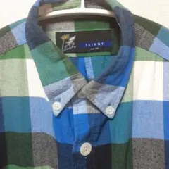 FAT　エフエーティー　半袖　チェックシャツ