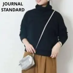 ジャーナルスタンダード カシミヤ混天竺タートルネックプルオーバー