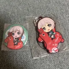 バンドリ　青葉モカ　Rody ラバーストラップ　缶バッジ　セット