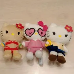 【美品】ハローキティ マスコット XOXO ギャル