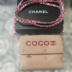 COACH Turnrock MixedLeather Chain Wallet - メルカリ