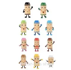 全11種 コンプリート ならぶんです くれよんのくろくん ガチャ フィギュア Ｆ
