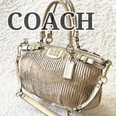 COACH コーチ 15960 2WAY メタリック Y2K バッグ - メルカリ
