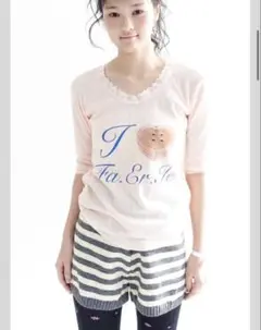 shop fa.er.ie レーストップス　ピンク