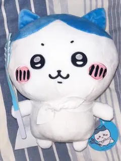新品【ハチワレ】 ちいかわ 特訓スタイルBIGぬいぐるみ UFOキャッチャー