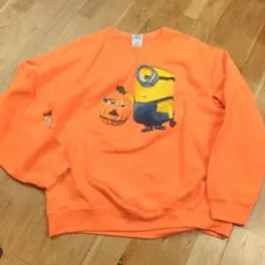 ミニオン トレーナー スウェット ハロウィン 古着 ヴィンテージ