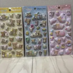 リラックマ もっと！ふにふにシール3枚セット