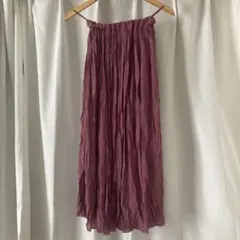 Re:EDIT ロングスカート Sサイズ くすみピンクのサムネイル
