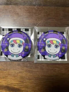 小林直己 缶バッチ 2個セット