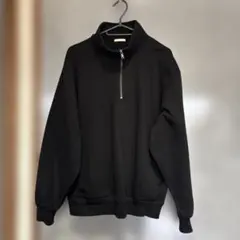メンズ ハーフジップ