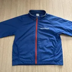 montbell アウター　ベビー キッズ 青 90