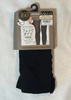 ATSUGI フェイクタイツ L-LLサイズ 160デニール