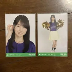 乃木坂46 2025 個別ベースボールシャツ 賀喜遥香 乃木坂46 賀喜遥香 ベースボールシャツ2025 生写真 ヨリ チュウ