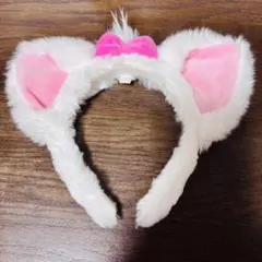 【匿名配送】　マリーちゃん　カチューシャ　ディズニーランド　おしゃれキャット