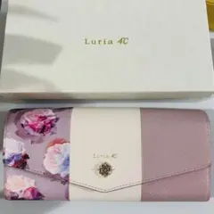ルリア4℃　Luria4℃　花柄ストライプ　長財布 1137692501887-1.jpg
