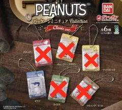 PEANUTS スヌーピー パッケージミニチュアコレクション　オラフ