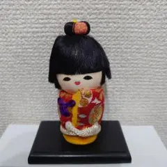 こけし人形 赤・黄色・黒