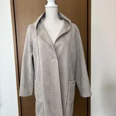 noa-ge コートレディース　ベージュ