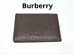 一度のみ使用♡美品♡ BURBERRY名刺入れ　正規品 楽天市場】【秋Sale】バーバリー BURBERRY 名刺入れ ブラック