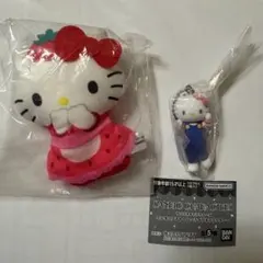 ハローキティ　パフェマスコット・ミニチュアチャーム