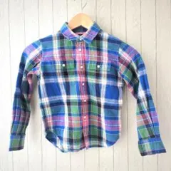 Ralph Lauren チェック柄長袖シャツ 130