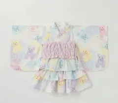 美品メゾピアノ★くま浴衣90