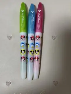 ディズニーキャラクター マーカー 3本セット