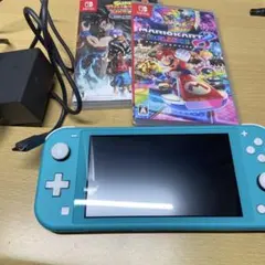 Nintendo Switch Lite ターコイズ 本体 +ソフト2本