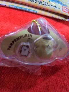 バンダイ！サンリオキャラクターズ〜パッケージチャーム！ポムポムプリン