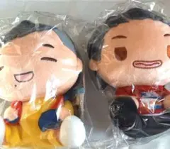 Fischer's×はぴだんぶい　コラボぬいぐるみンダホ&シルク2人セット