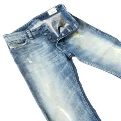 DIESELディーゼルSAFADO▼スリムストレートデニム▼W28約82cm