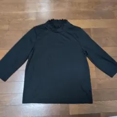 黒の7分袖カットソー　トップス　Mサイズ
