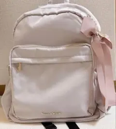 Maison de FLEUR 撥水加工キャリーオンリュック ピンク