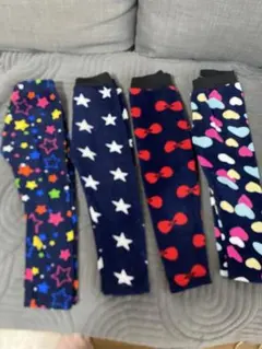 カラフルロングパンツ4点セット 100cm~