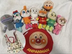 最終値下げ！】アンパンマン ぬいぐるみ 11体セット まとめ売り - メルカリ