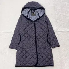 LAVENHAM ラベンハム キルティングジャケット ロング ネイビー 紺