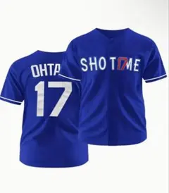 新品】 大谷翔平 XXL ドジャース 青 ノーブランド ユニフォーム オリジナル