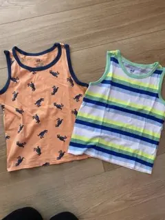 H&M タンクトップ 2枚セット 4-6Y 都合より本日限り