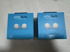 【新品未開封】echo buds 第2世代 ワイヤレスイヤホン 白 2個のサムネイル