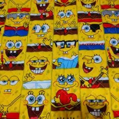 スポンジボブ キルト カット済み現品のみ