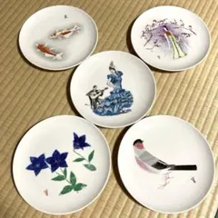 ニュー・トーキョー 絵皿 皿 5枚セット刻印ありのサムネイル