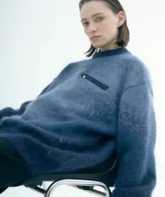クルニ 24AW グラデーションシャギーニット stein エトセンス soeのサムネイル