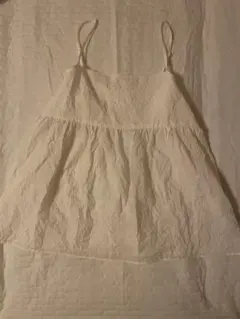 【美品】キャミチュニック ホワイトのサムネイル
