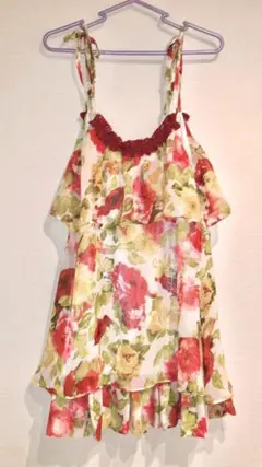未使用♡キメラパーク♡レース♡花柄 キャミソールのサムネイル
