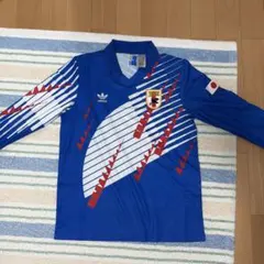 復刻・即発送】 サッカー日本代表 ドーハの悲劇 長袖 ユニフォーム 2XL