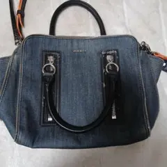 DIESEL ディーゼル デニム 2WAY ショルダーバッグ ハンドバッグ