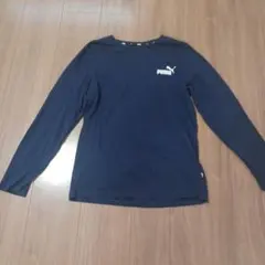 PUMA 長袖カットソー ネイビー