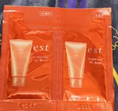 est CLARIFYING GEL WASH 25g 2包