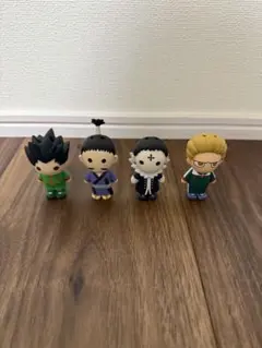 一番くじ　ハンターハンター　H賞　ミニマスコット　4体