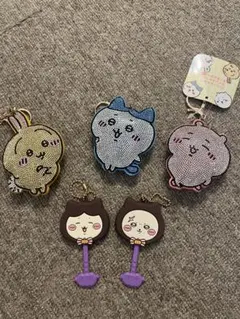 ちいかわラインストーンキーホルダーセット